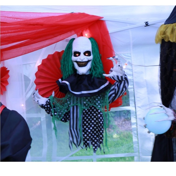 Animated Talking Groundbreaker Clown Prop Touch Activated Lights/sounds 23.6in - Picture 6 of 7